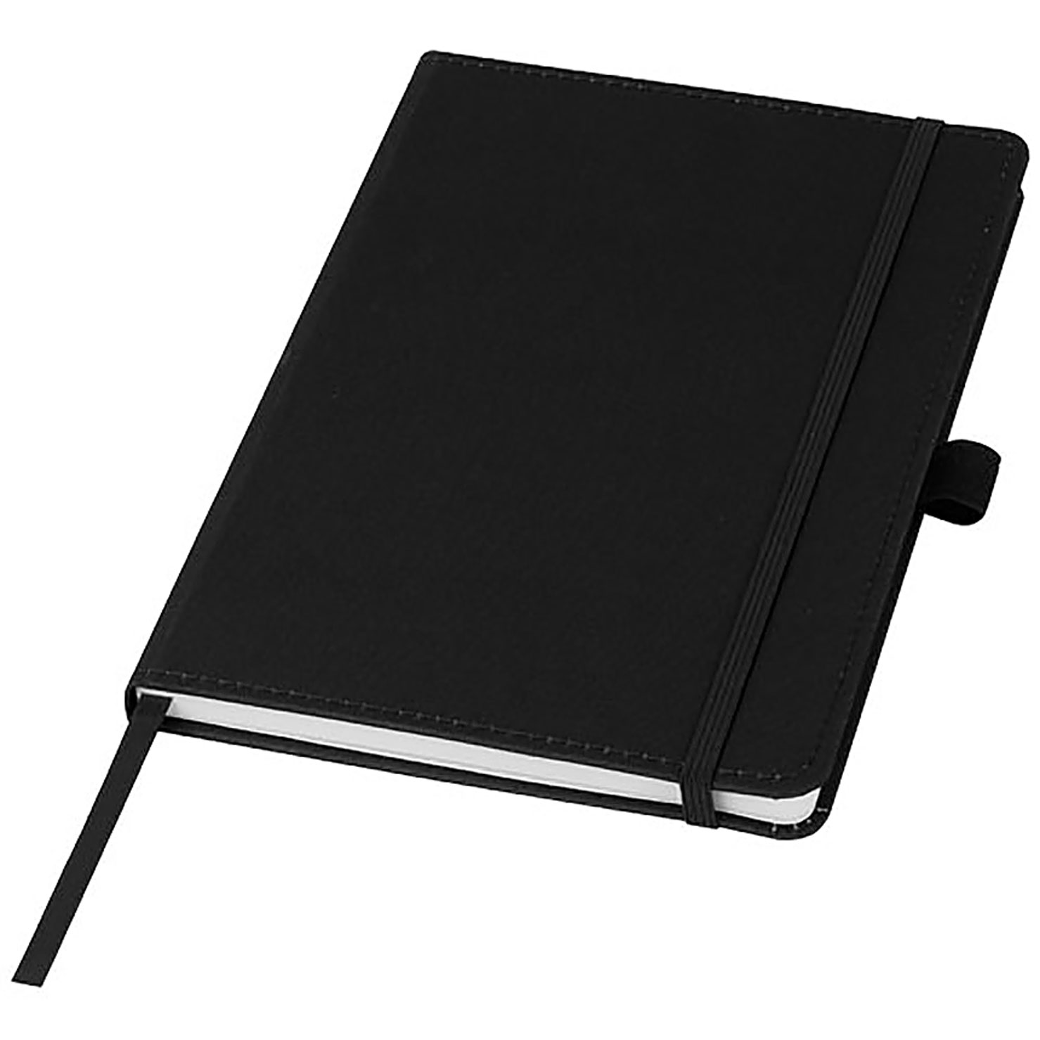 Thalaasa ocean-bound plastic hardcover notebook - black