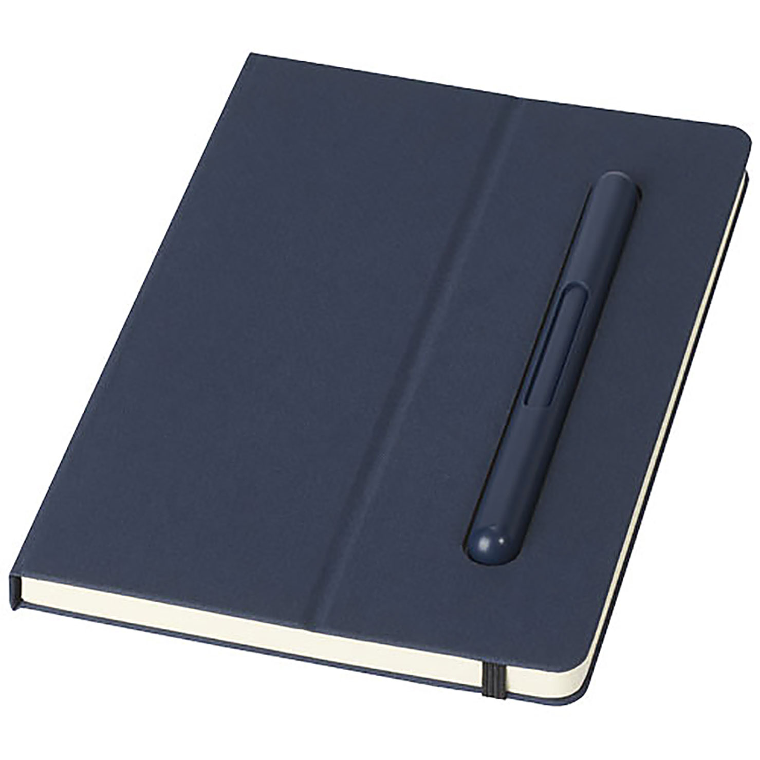 Skribo ballpoint pen and notebook set - blue