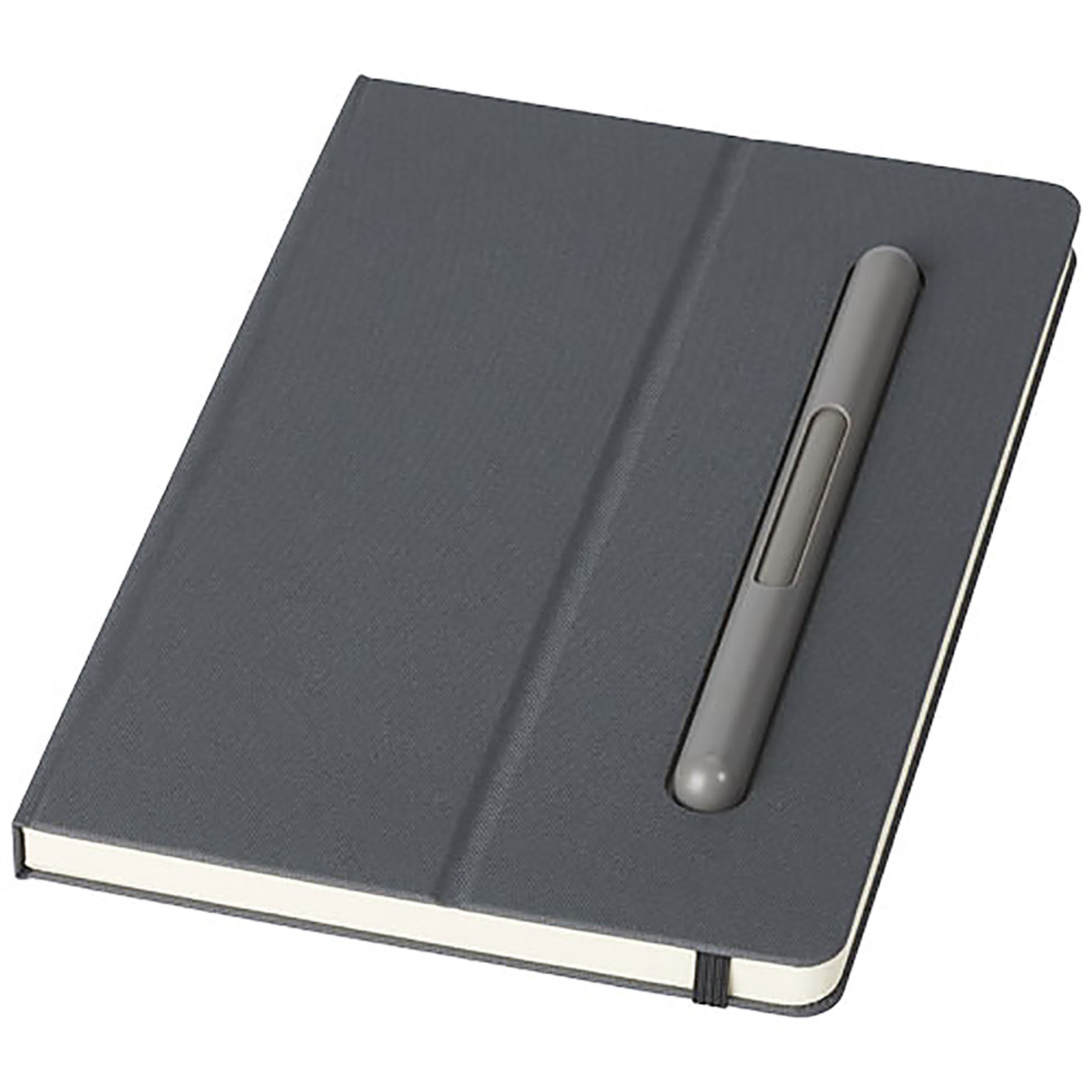 Skribo ballpoint pen and notebook set - grey