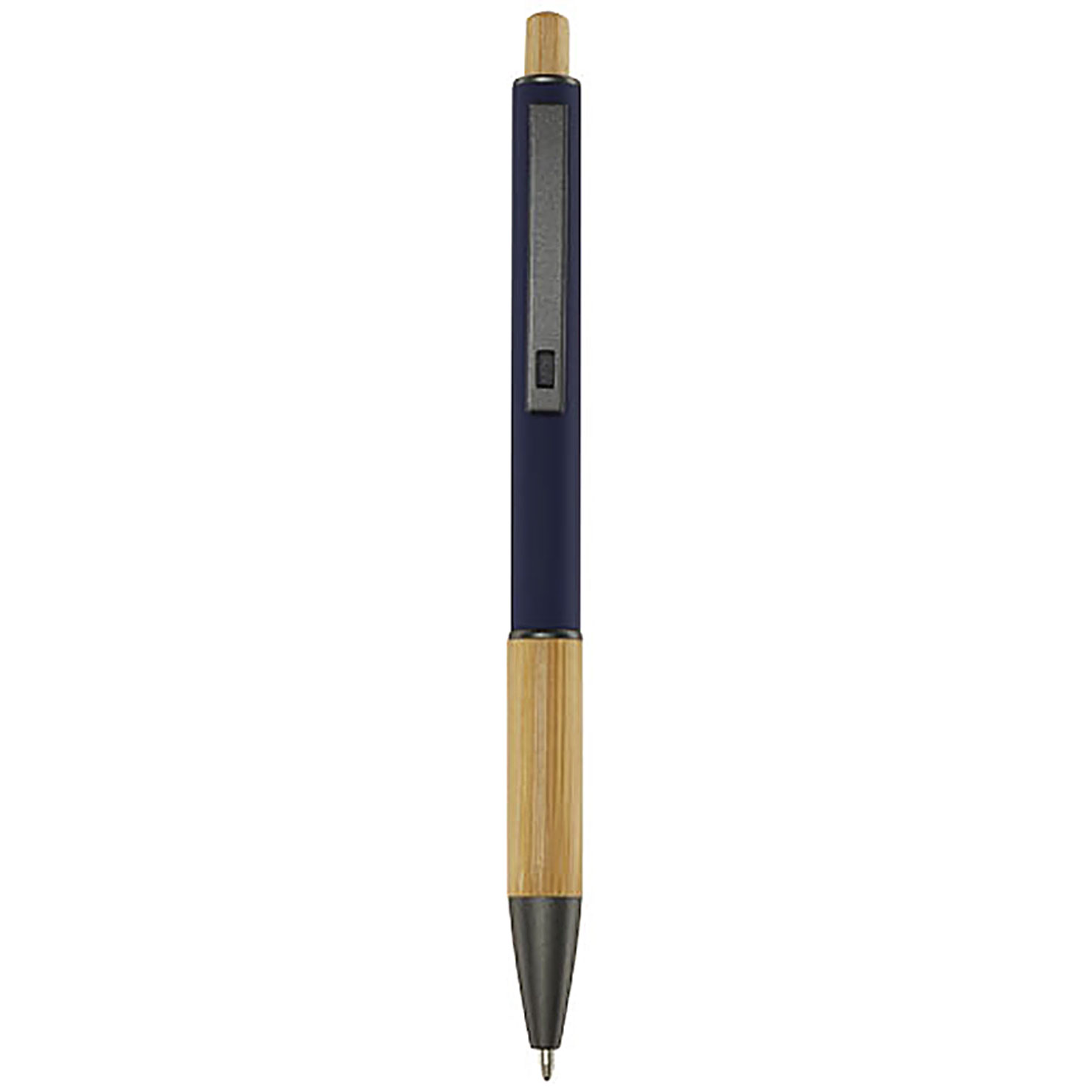 Darius recycled aluminium ballpoint pen (blue ink) - blue