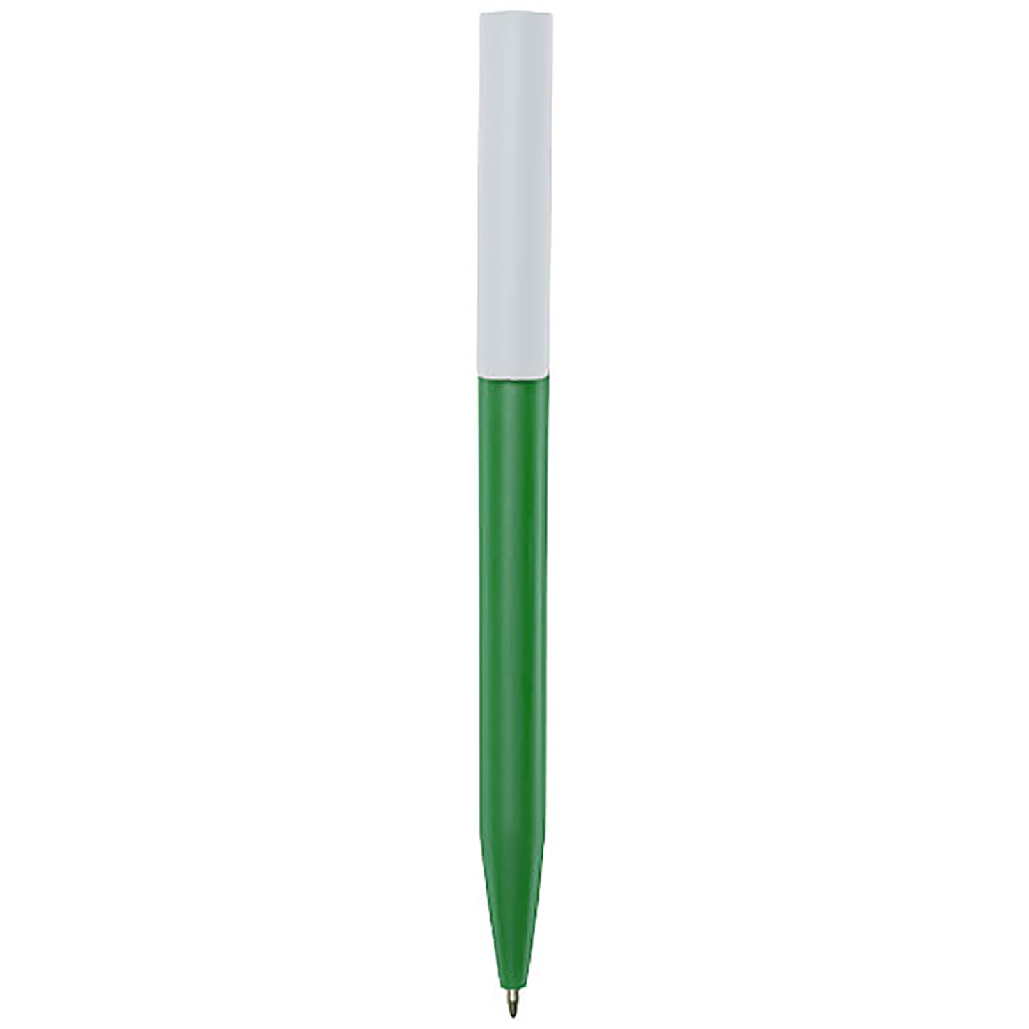 Unix recycled plastic ballpoint pen (black ink) - green