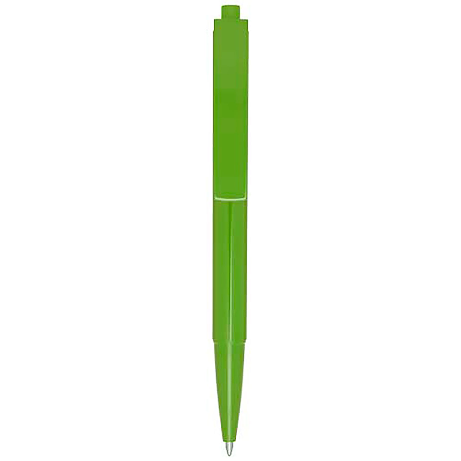 Elsa recycled plastic ballpoint pen (blue ink) - green