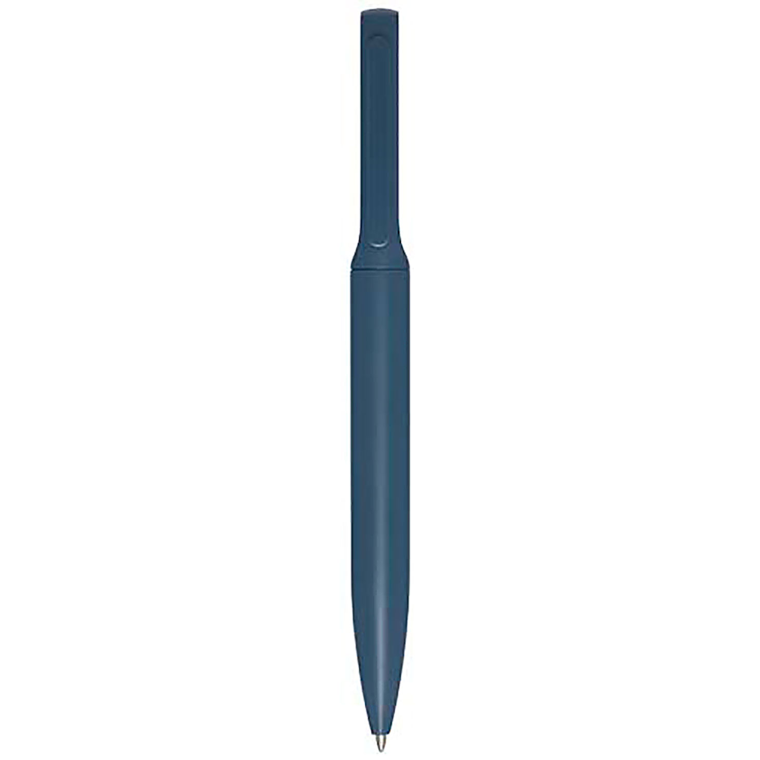 Blanca recycled aluminium ballpoint pen (black ink) - turquoise