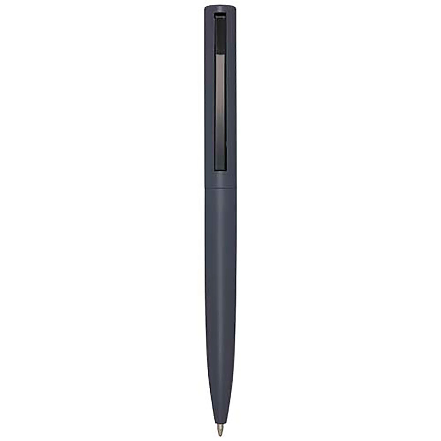 Juana recycled aluminium ballpoint pen (black ink) - grey