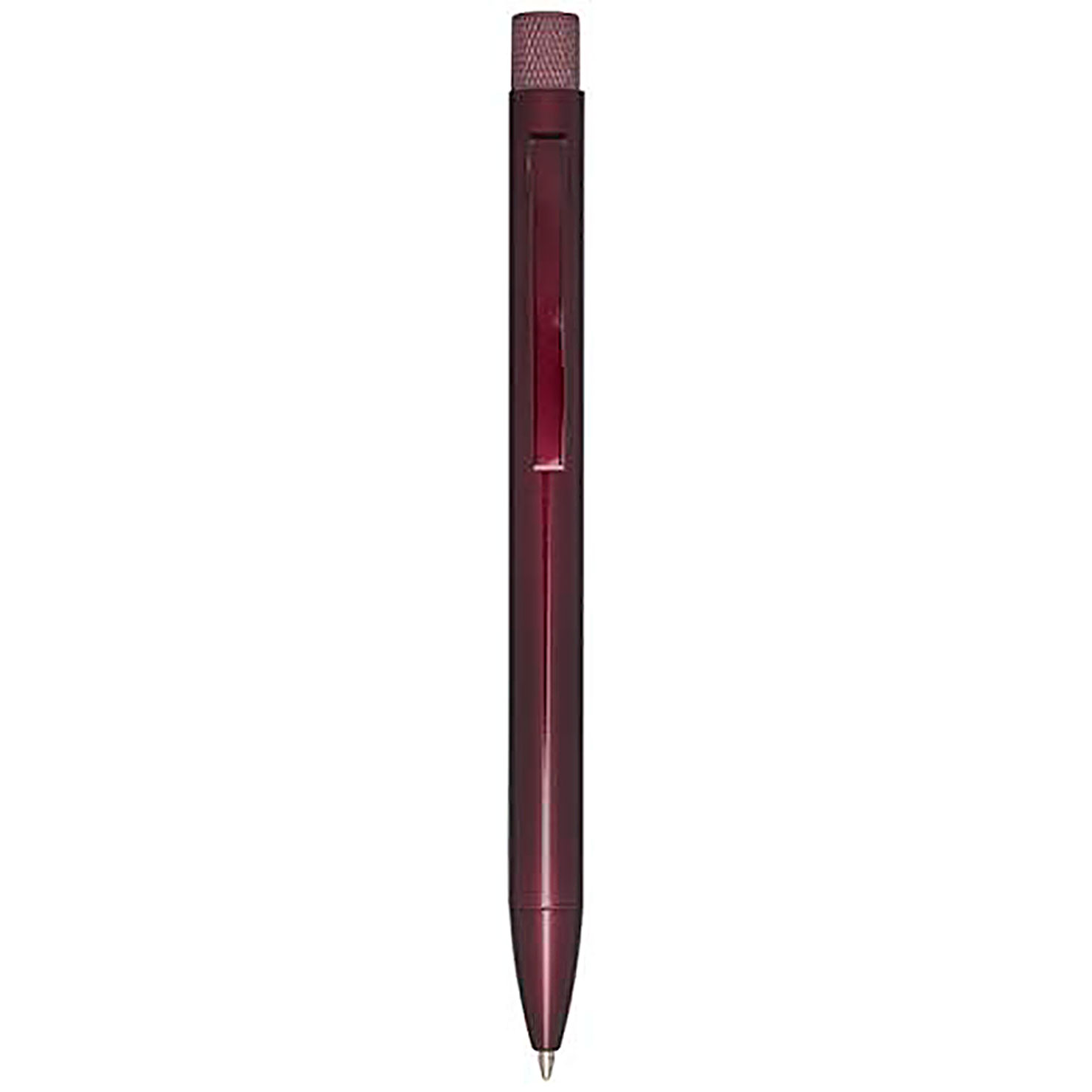 Beatriz recycled brass ballpoint pen (black ink) - red