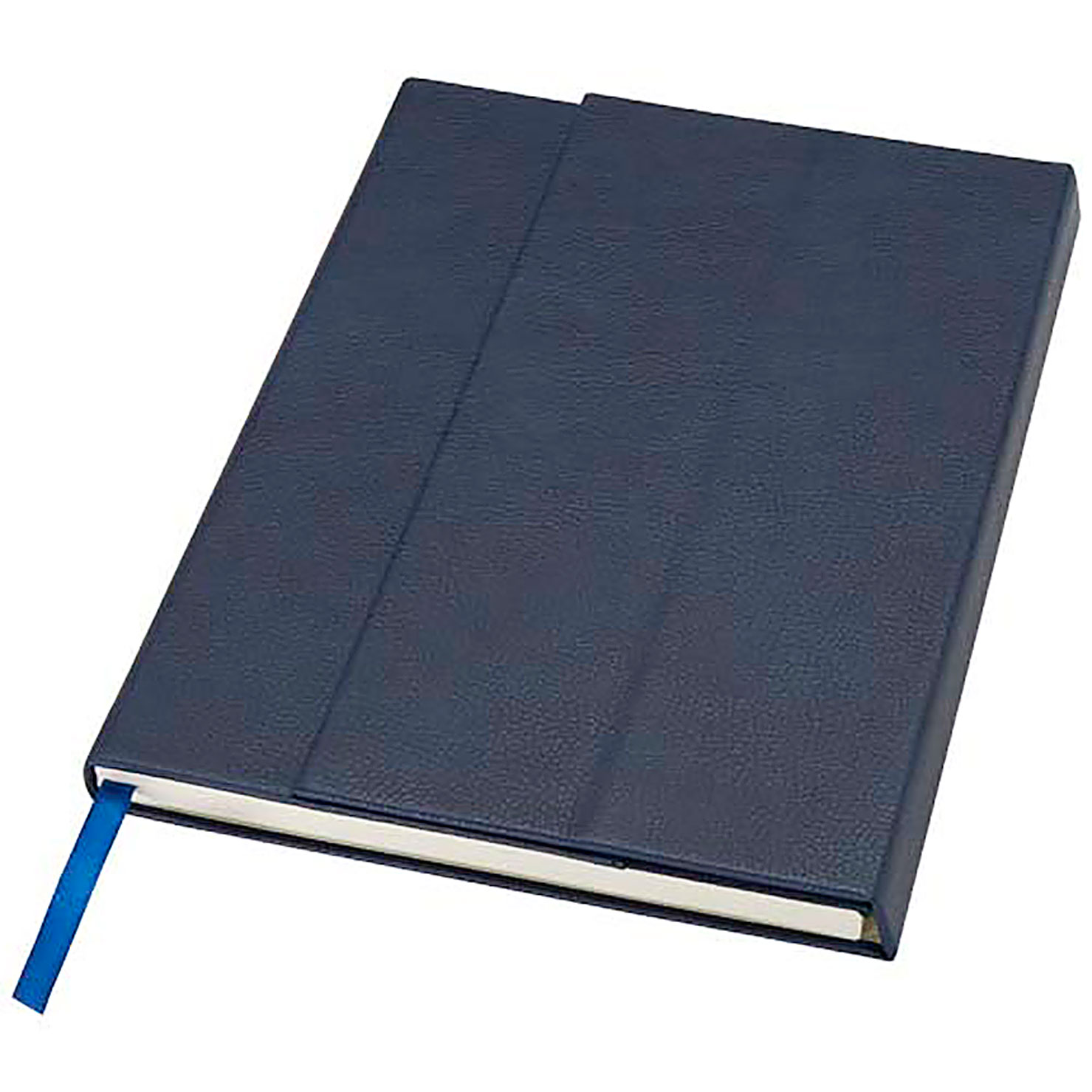 Alejandra A5 recycled plastic hard cover notebook - turquoise