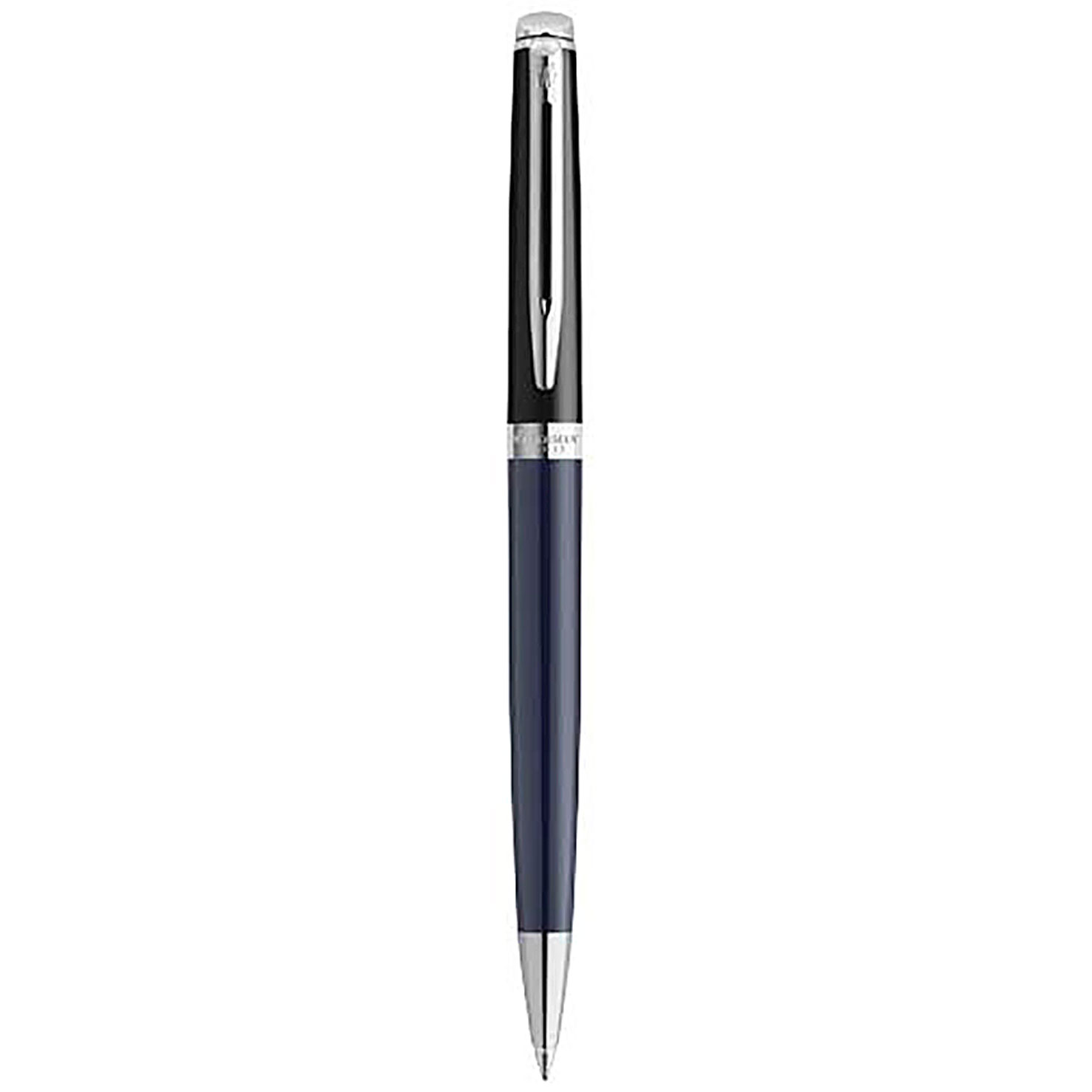 Waterman Hemisphere Color-Block Kugelschreiber mit Palladiumbeschichtung (blaue Mine) - schwarz