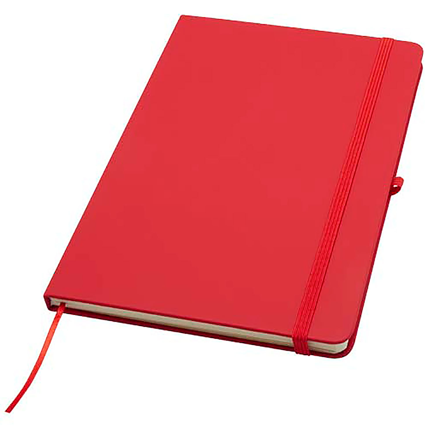 Spectrum Plus A5 hard cover notebook - red