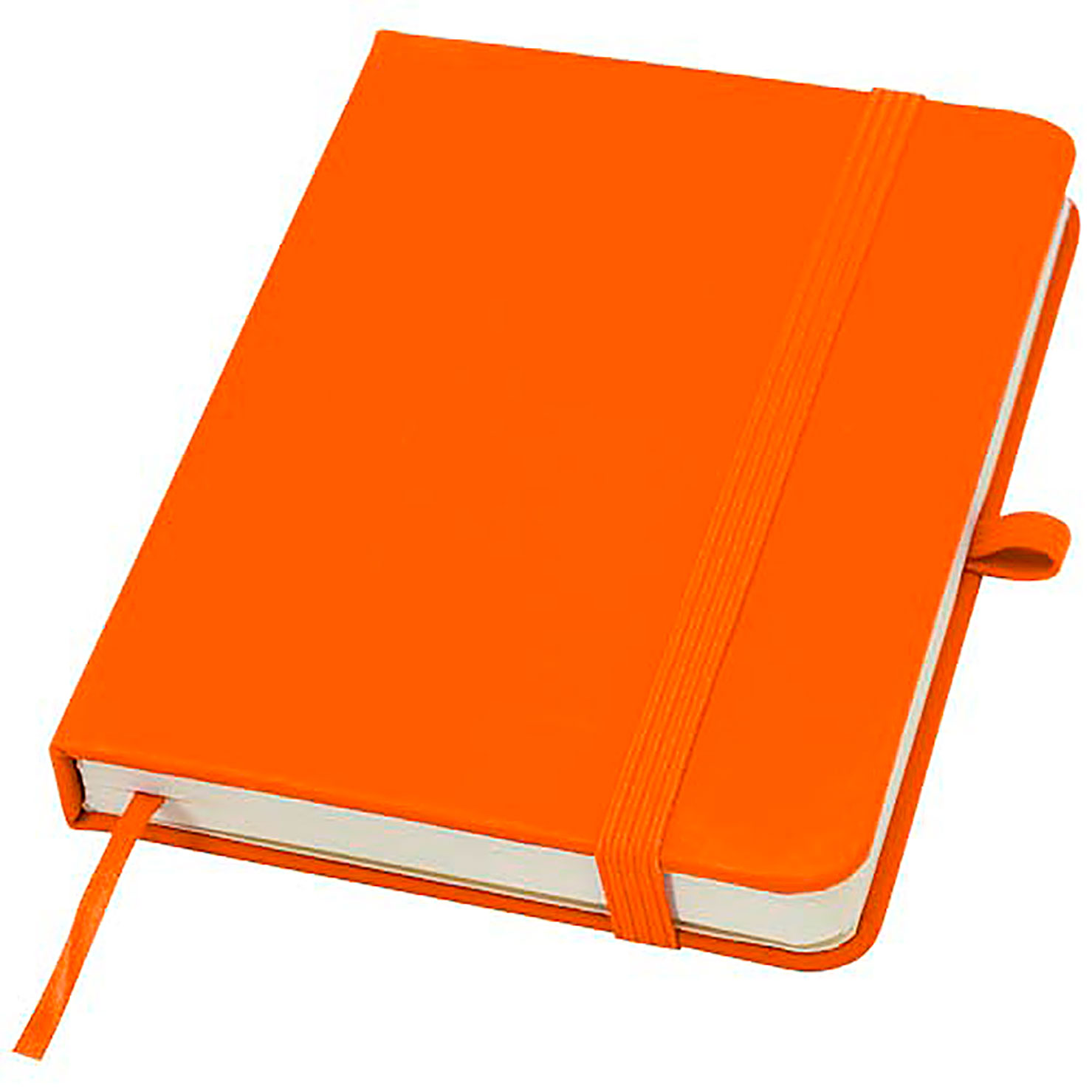 Spectrum Plus A6 hard cover notebook - orange