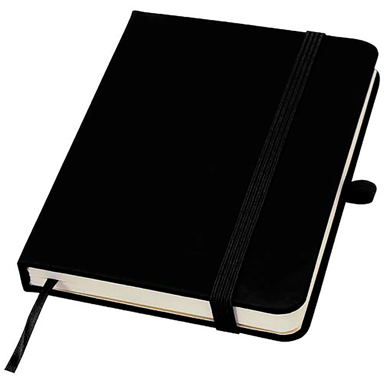 Spectrum Plus A6 hard cover notebook - black