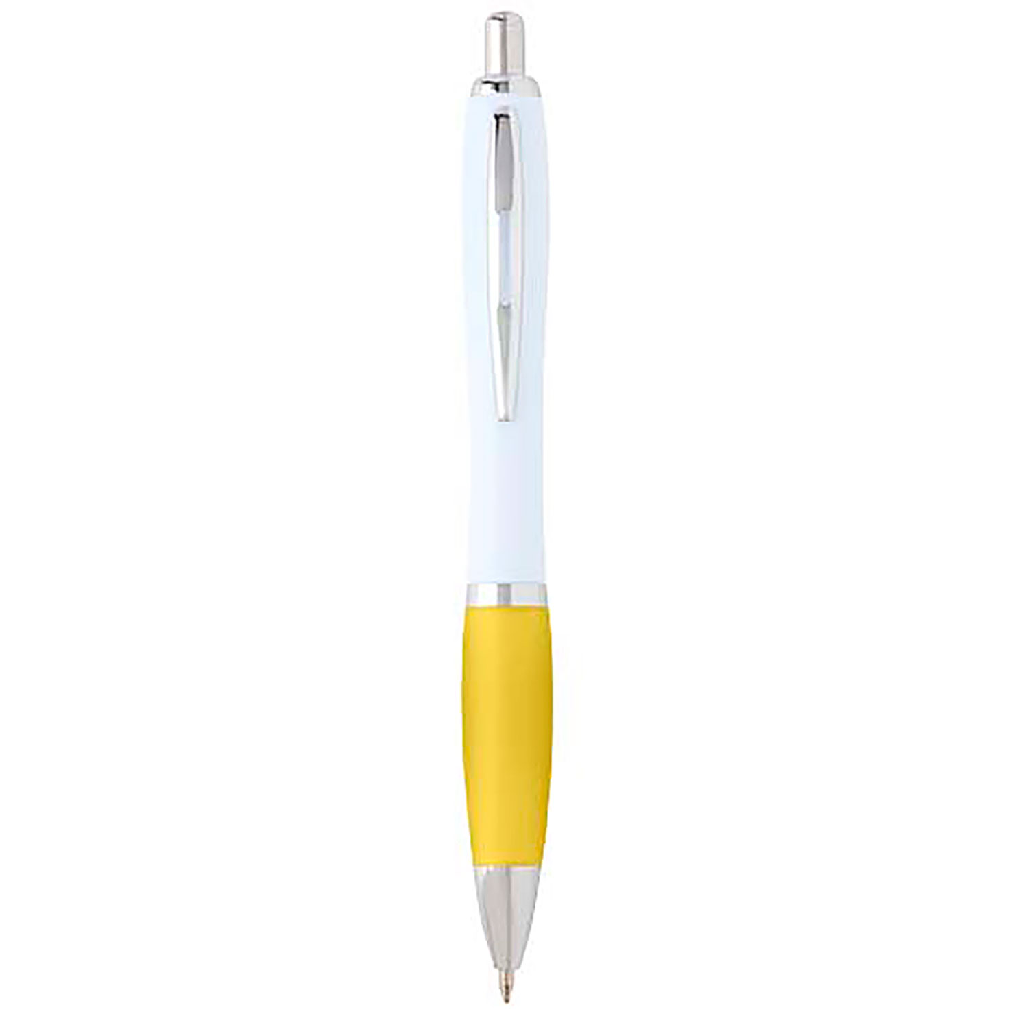 Nash recycled plastic ballpoint pen (black ink) - yellow