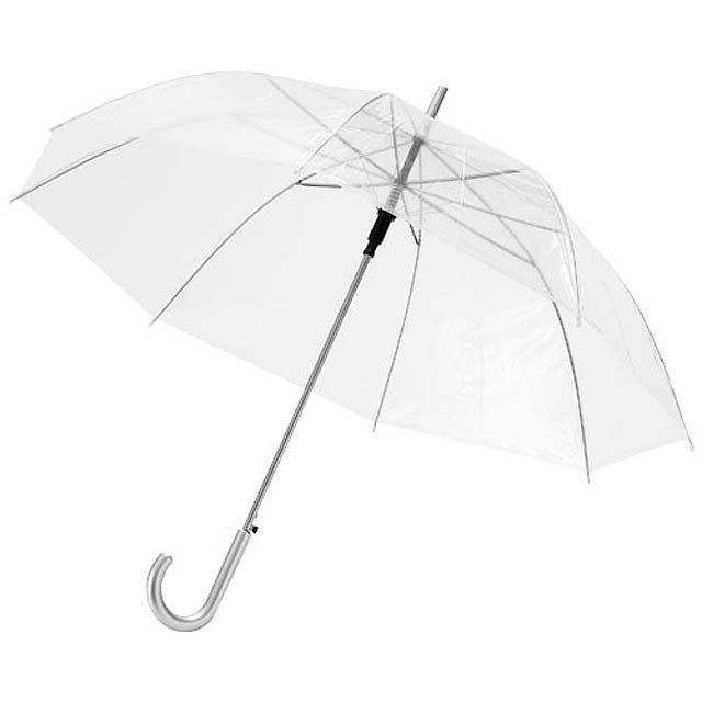 23" průhledný deštník Kate s automatickým otvíráním - transparentní