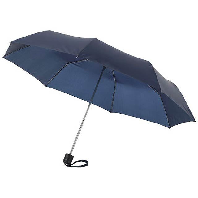 Ida 21,5" Kompaktregenschirm - blau