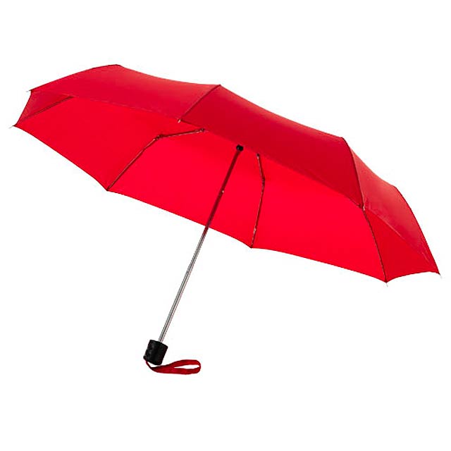 Ida 21,5" Kompaktregenschirm - Rot