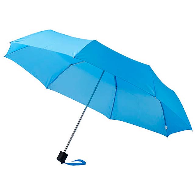 Ida 21.5" foldable umbrella - baby blue