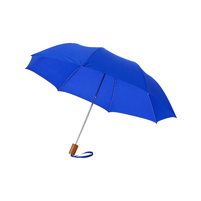 Oho 20" Kompaktregenschirm - blau