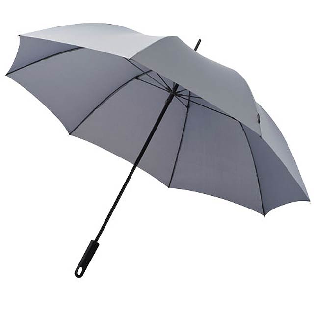 Tyčový holový deštník - šedá