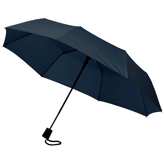 Skládací deštník Wali 21" s automatickým otvíráním - modrá