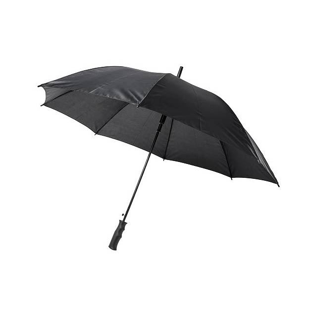Bella 23" auto open windproof umbrella - black