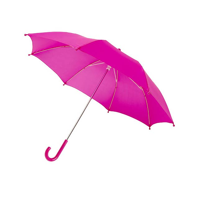 Větruodolný deštník pro děti Nina 17" - fuchsiová (tm. ružová)