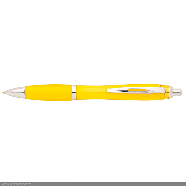 ULTA plastové kuličkové pero - žlutá