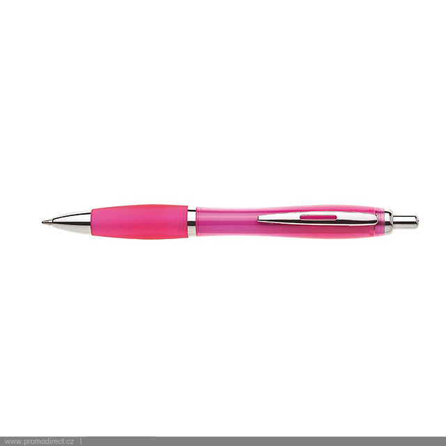 ULTA plastové kuličkové pero - ružová