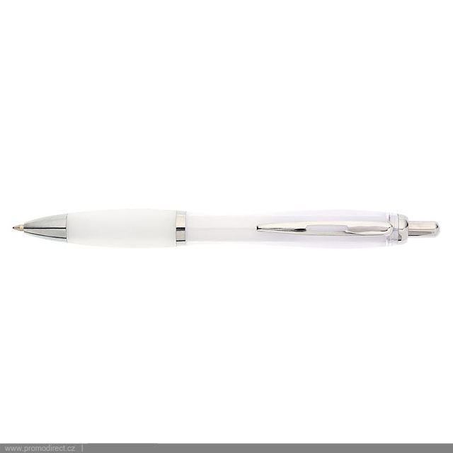 ULTA plastové kuličkové pero - bílá