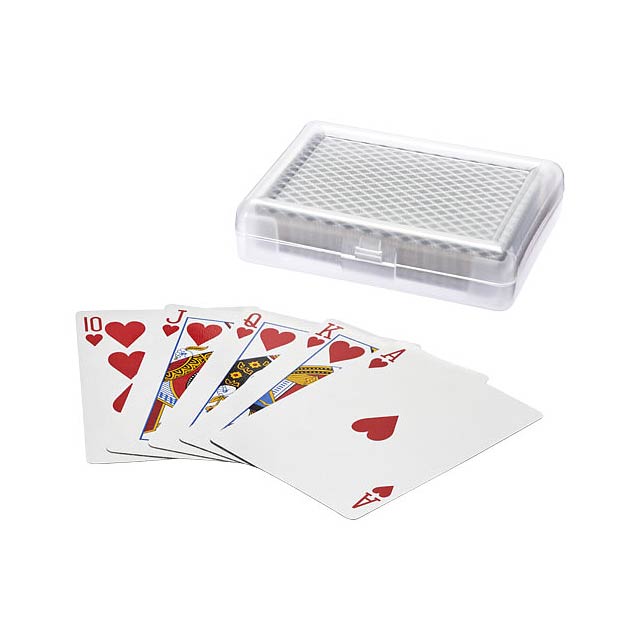 Reno playing cards set in case - black