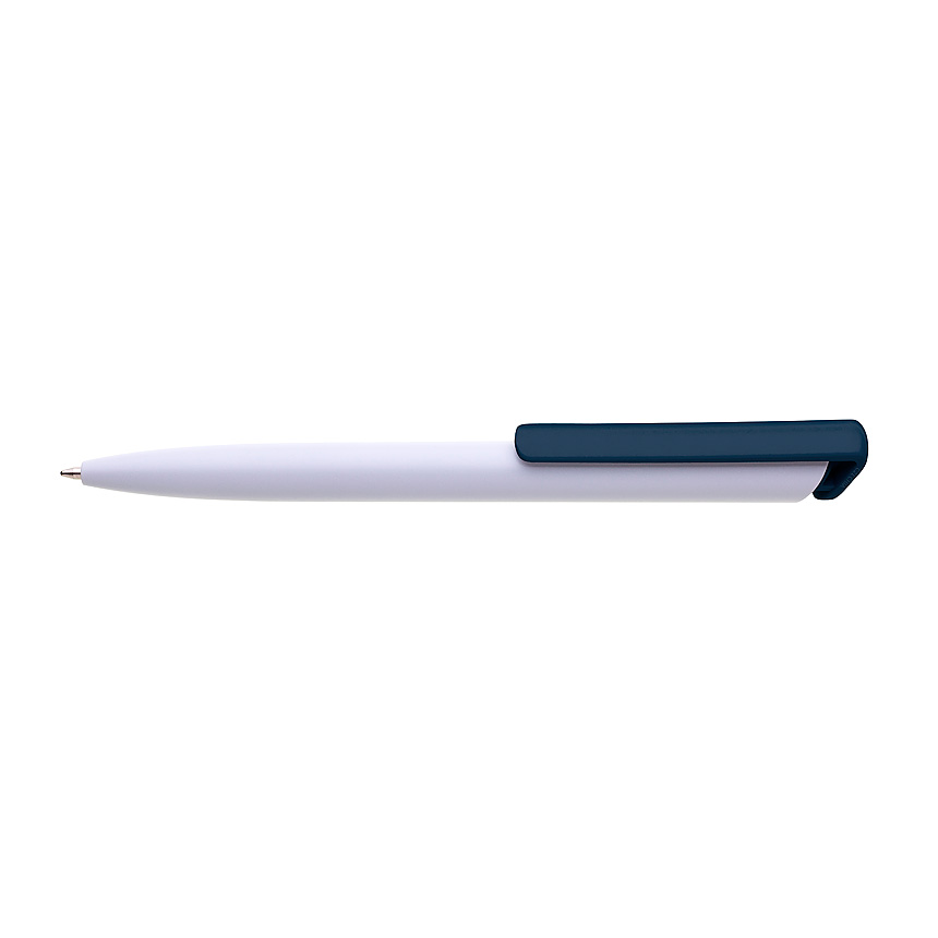 BOIA ballpoint pen, white body - blue