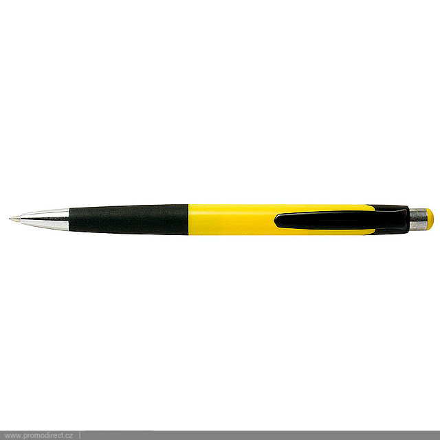 GARNA plastové kuličkové pero - žlutá