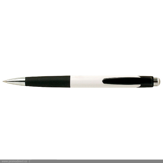 GARNA plastové kuličkové pero - bílá