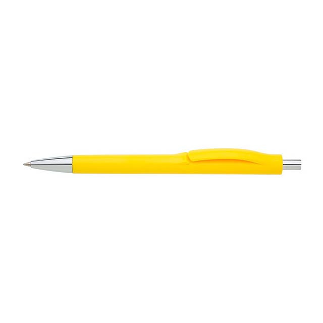 LINEA plastové kuličkové pero - žlutá