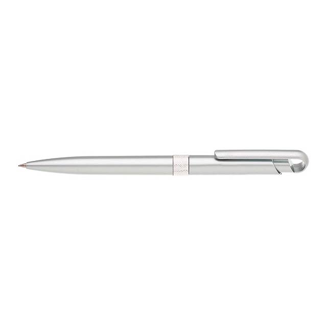FIROL plastové kuličkové pero - stříbrná