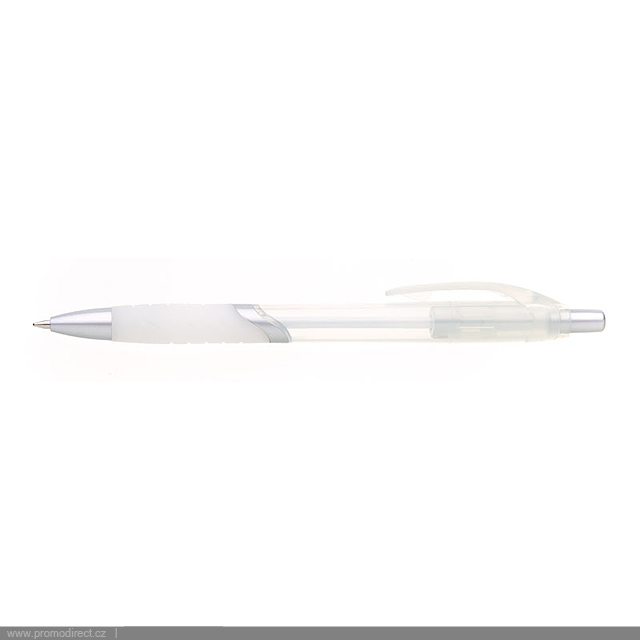 GROLE plastové kuličkové pero - bílá