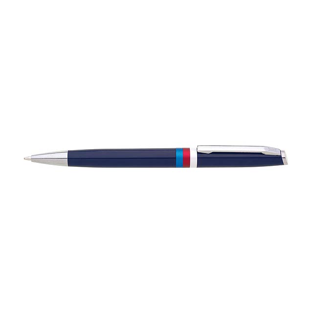 Plastic ballpoint pen REPUBLICA CZ - blue