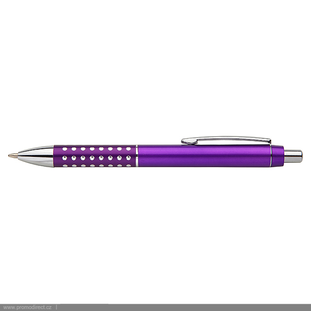 BLERA plastové kuličkové pero - fialová