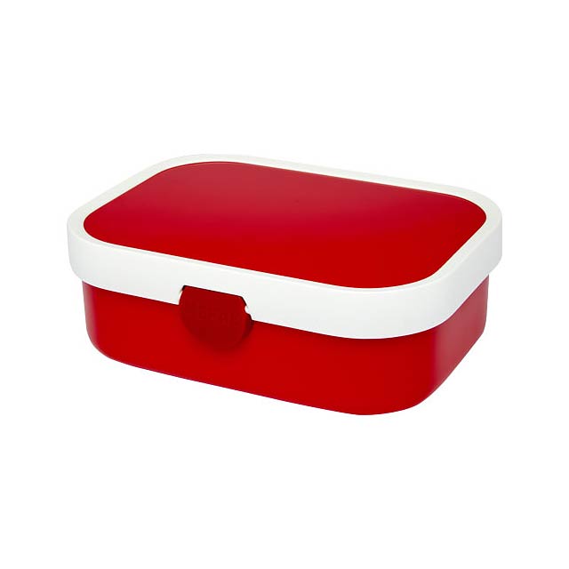 Campus lunch box - transparent red