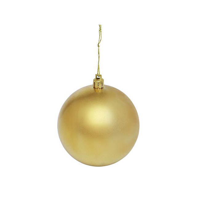 Nadal christmas bauble - gold