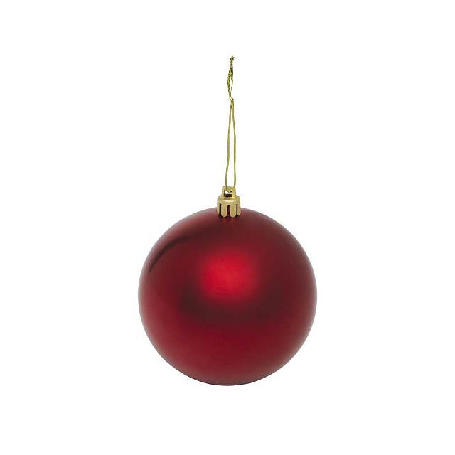 Nadal christmas bauble - red