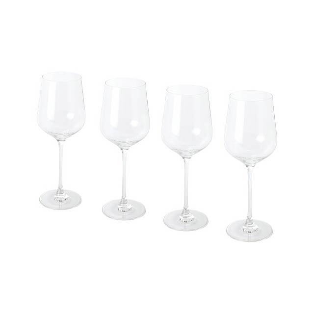 Sada čtyř sklenic na bílé víno Orvall - transparentná