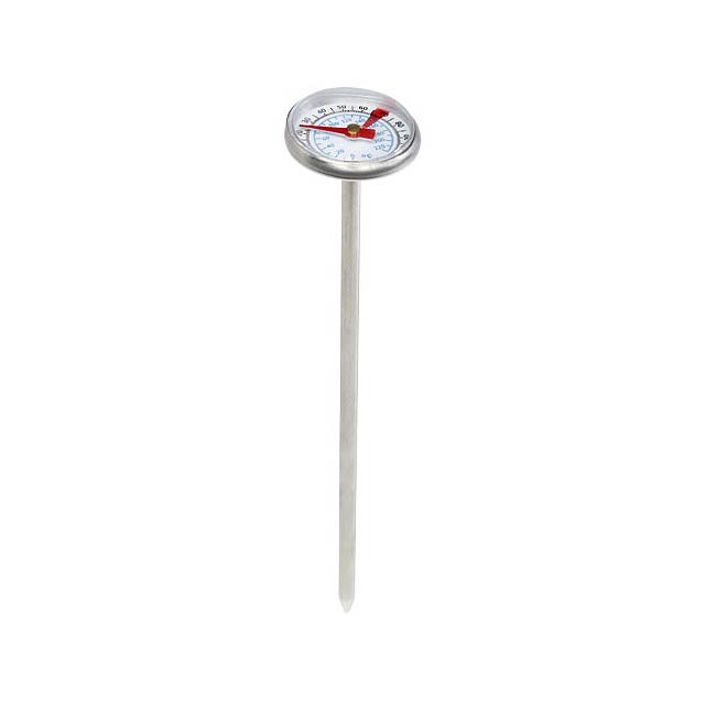 Met BBQ thermomether - silver