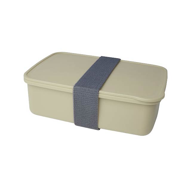 Dovi recycled plastic lunch box - beige