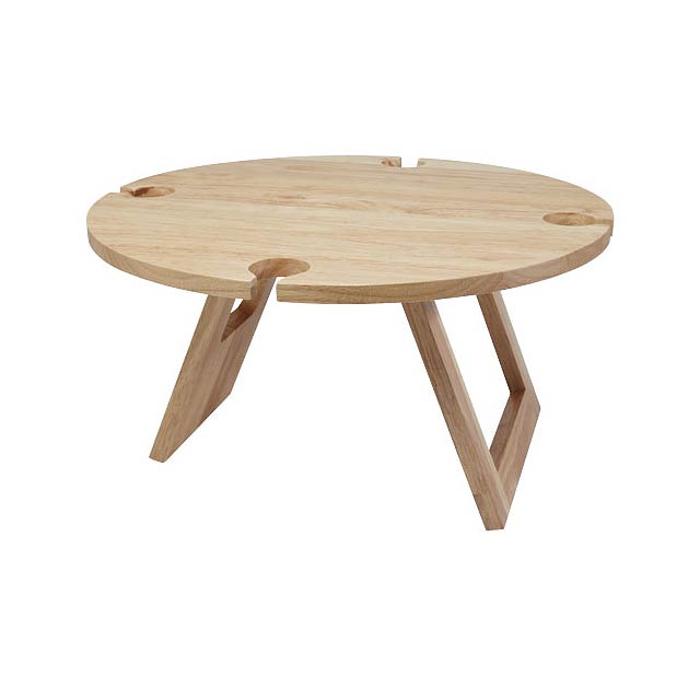 Soll klappbarer Picknicktisch - Holz