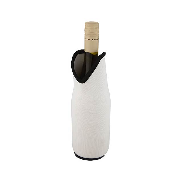 Pouzdro na víno z recyklovaného neoprenu Noun - bílá