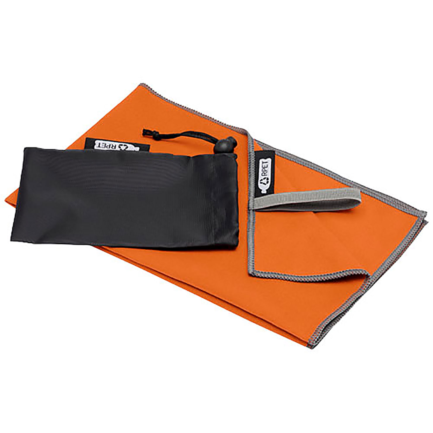 Pieter GRS ultra lightweight and quick dry towel 30x50 cm - orange