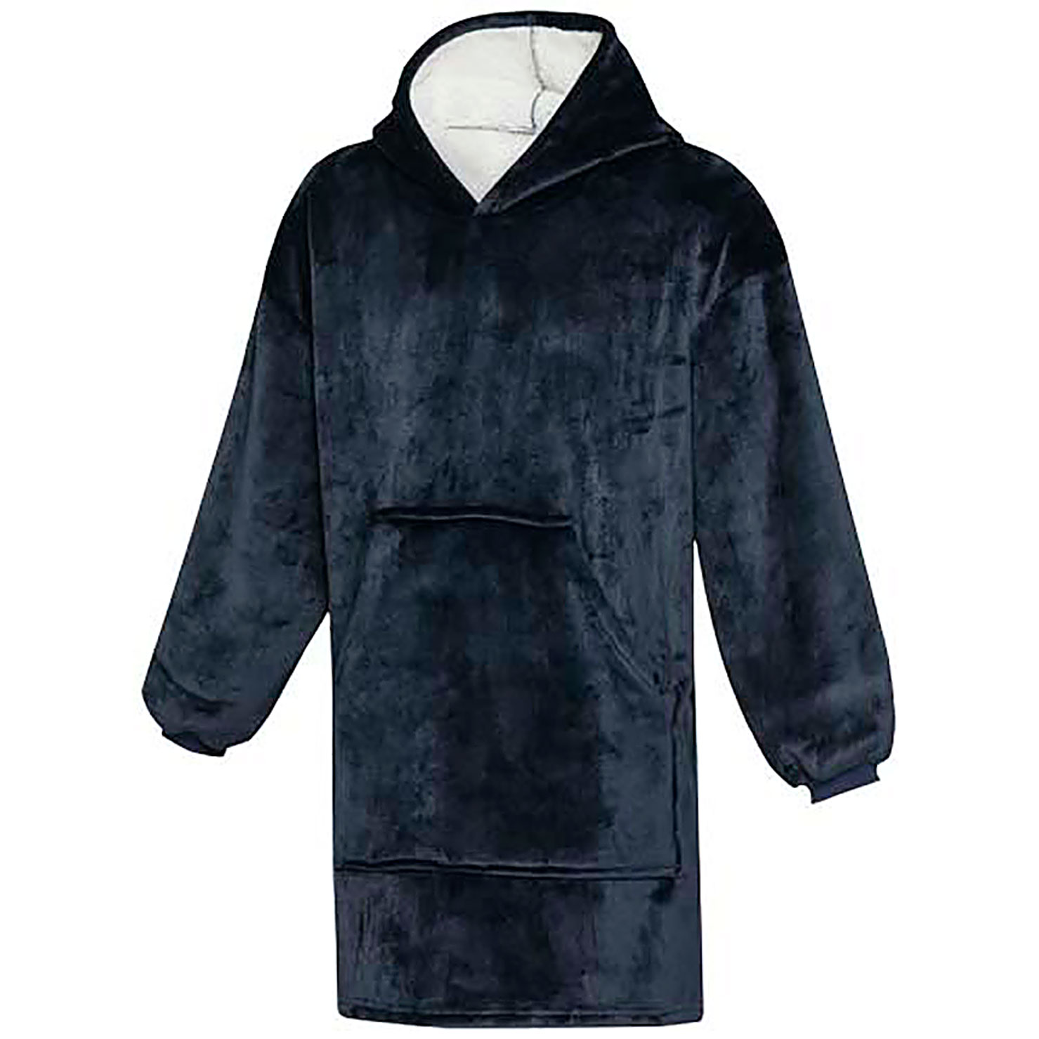 Denali GRS hoodie blanket - blue