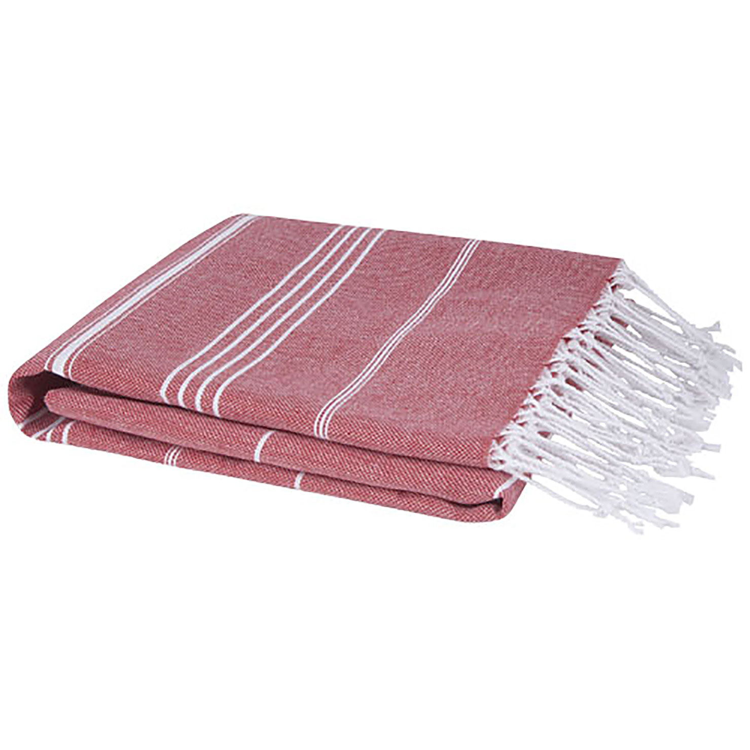 Anna 150 g/m² hammam cotton towel 100x180 cm - red