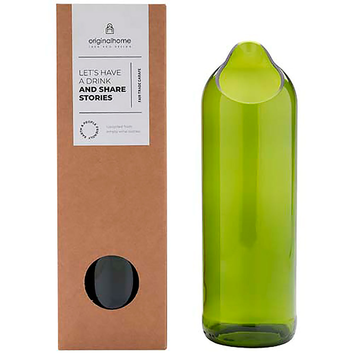 Originalhome 750 ml Wasserkaraffe - Grün