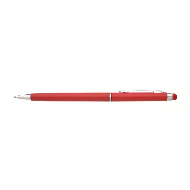 NOBLA plastové kuličkové pero - červená