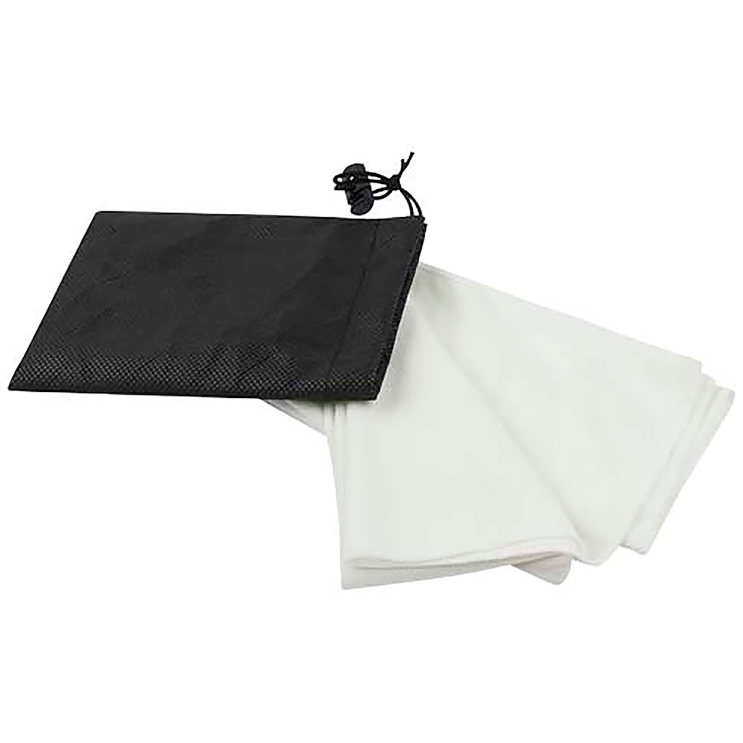 Lucas RPET sport towel 30x80 cm - white